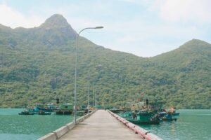 Pier at Ben Dam, Con Dao