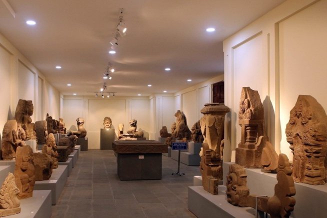 Exhibition hall of the Museum of Cham Sculpture, Da Nang