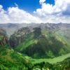 Ma Pi Leng Pass above the Nho Que River valley, Ha Giang, northern Vietnam