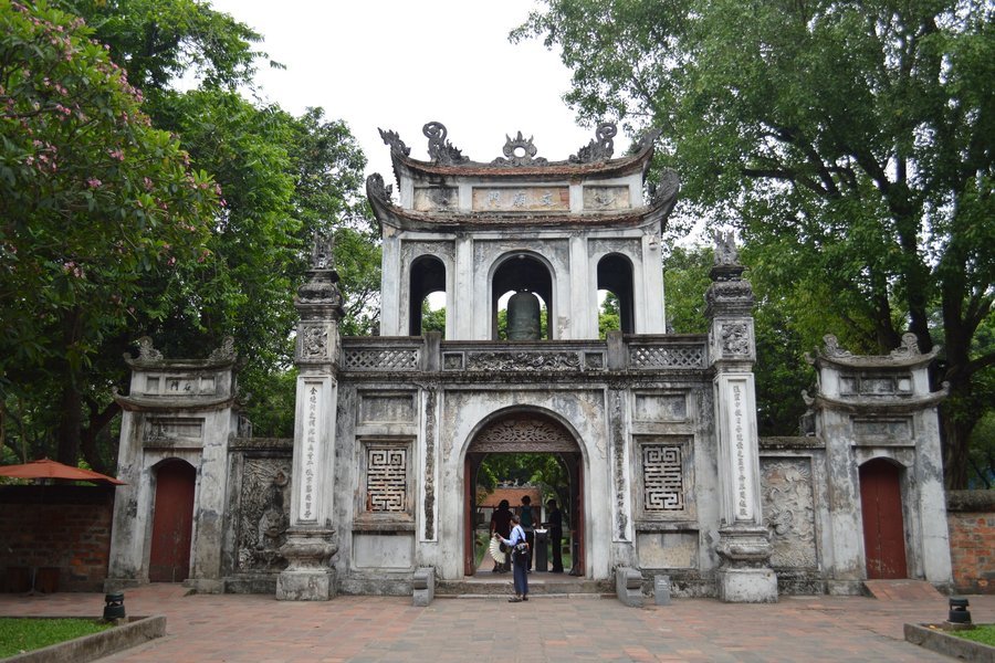 Van Mieu Gate at the Temple of Literature, Hanoi