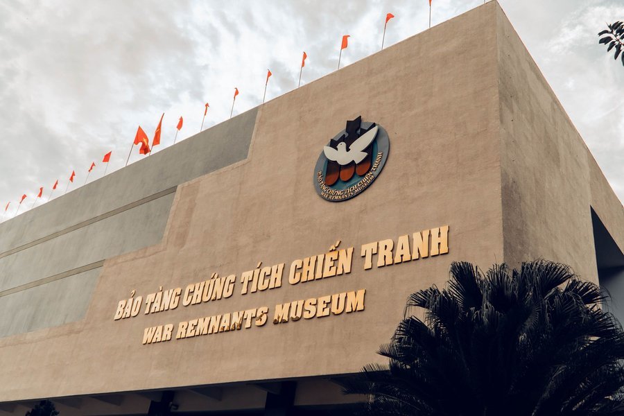 Facade of the War Remnants Museum, Ho Chi Minh City