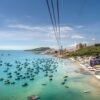 Hon Thom cable car above An Thoi, Phu Quoc