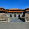 Ngo Mon Gate of the Imperial Citadel under a blue sky, Hue