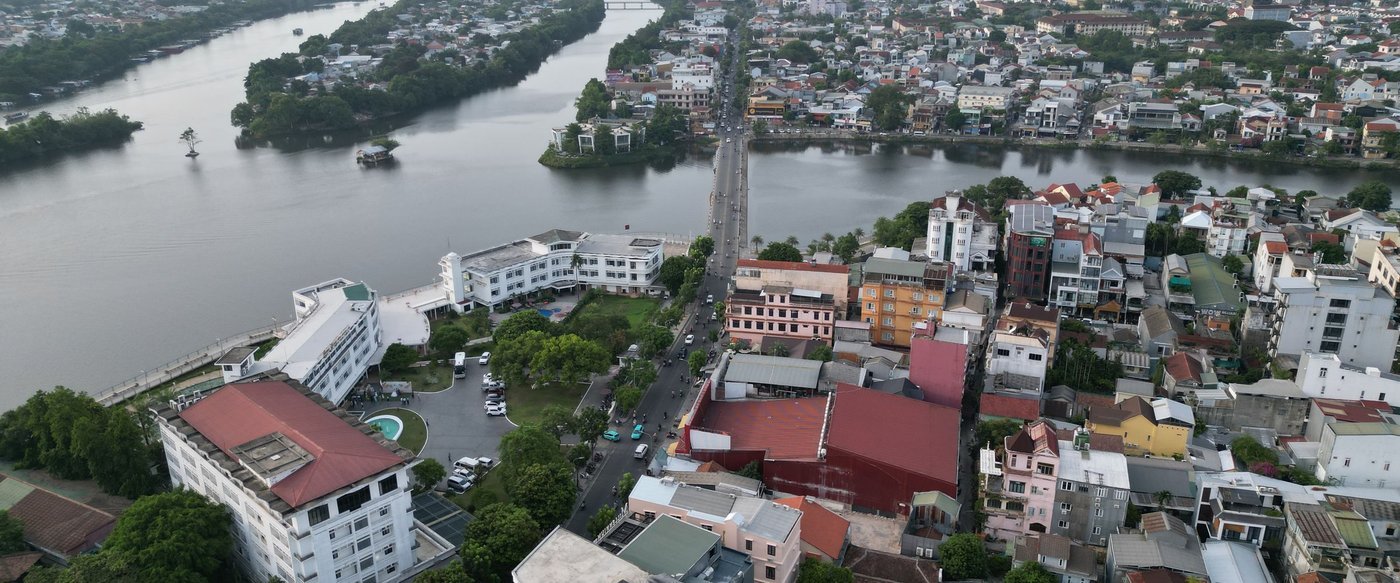 The Perfume River seen from above, Hue