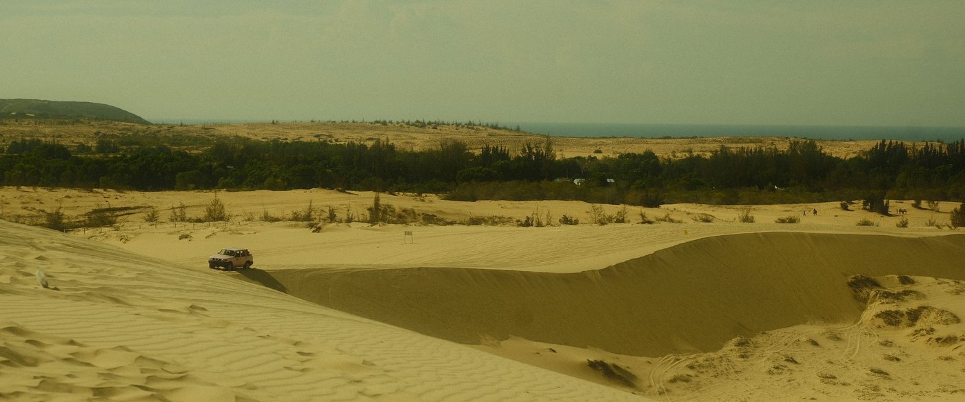 Sand dunes in Mui Ne