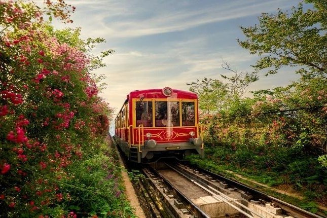 Muong Hoa mountain train in Sapa