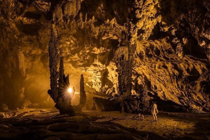 Inside Nguom Ngao Cave, Cao Bang