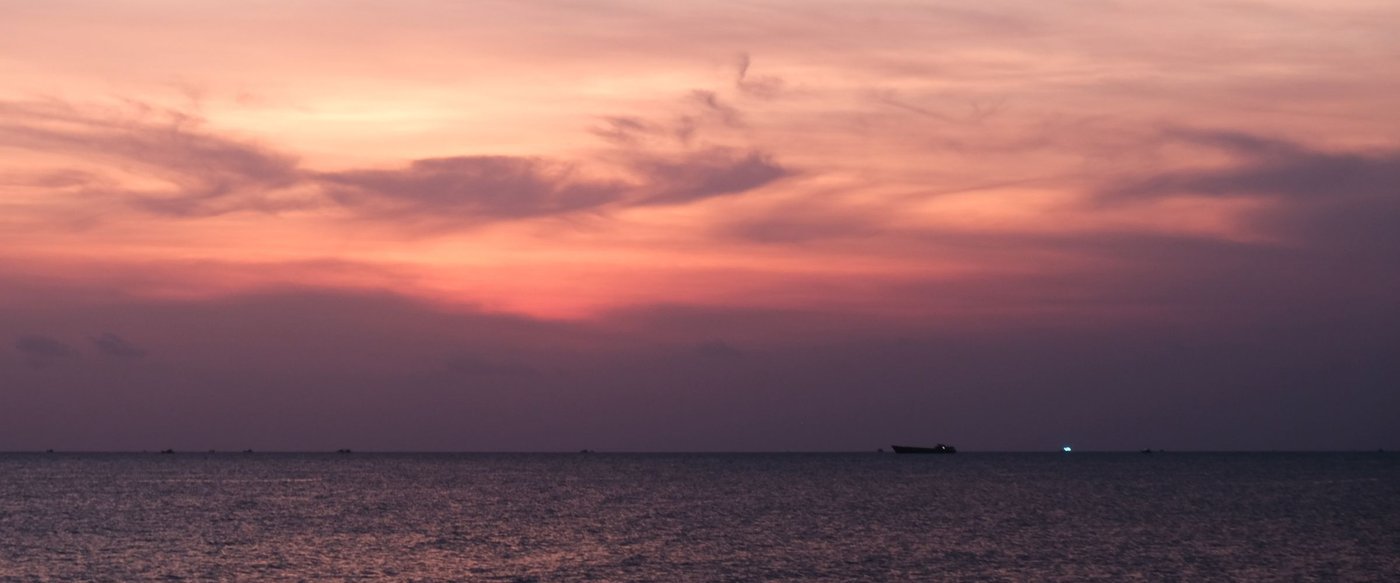 Sunset over the sea, Phu Quoc