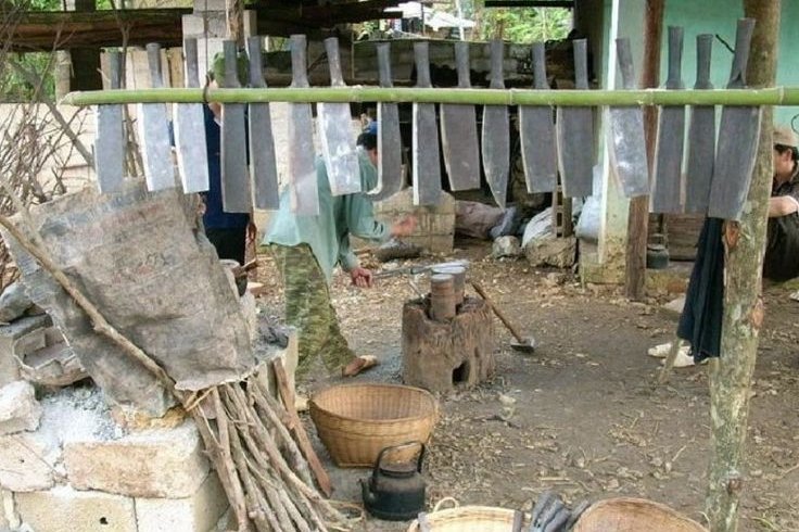 Phuc Sen blacksmith village, Cao Bang